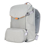 Veo City B46 GY - Mochila gris para DSLR y objetivos, compartimento exterior extraíble