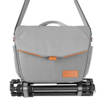 Veo City S36 GY - Bolsa gris para réflex profesional, con trípode de viaje